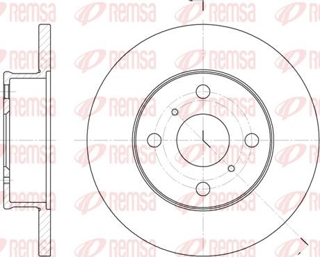 Remsa 6401.00 - Bremžu diski autospares.lv