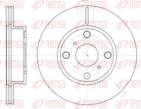 Remsa 6402.10 - Bremžu diski autospares.lv