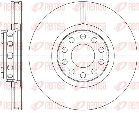 Remsa 6592.10 - Bremžu diski autospares.lv