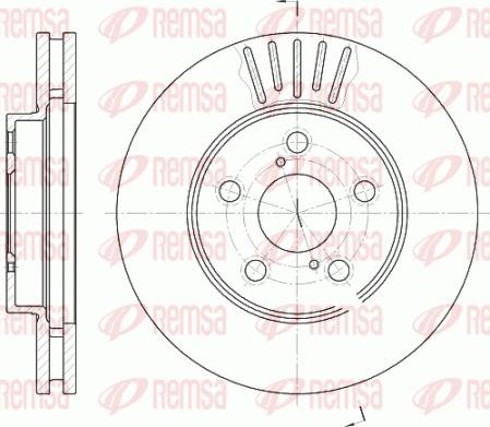 Remsa 6542.10 - Bremžu diski autospares.lv