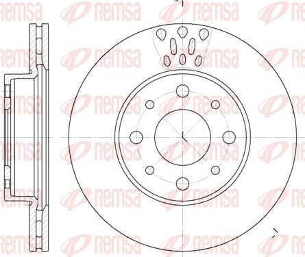 Remsa 6517.10 - Bremžu diski autospares.lv