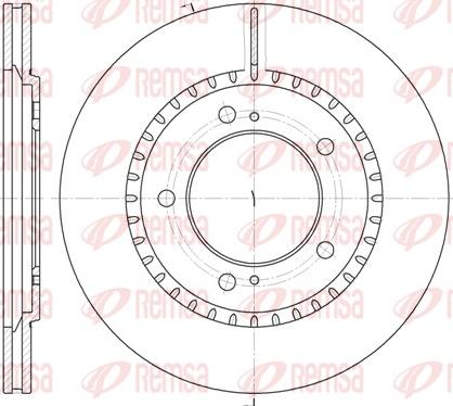 Remsa 6699.10 - Bremžu diski www.autospares.lv