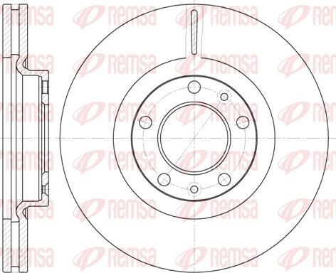 Remsa 6693.10 - Bremžu diski autospares.lv