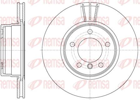 Remsa 6653.10 - Bremžu diski autospares.lv