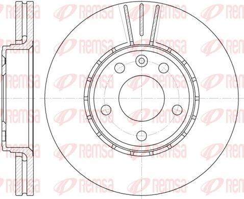 Remsa 6682.10 - Bremžu diski autospares.lv