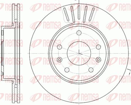 Remsa 6670.10 - Bremžu diski autospares.lv