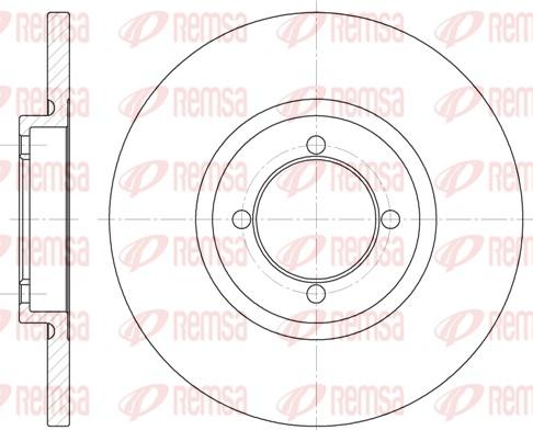 Remsa 6091.00 - Bremžu diski autospares.lv