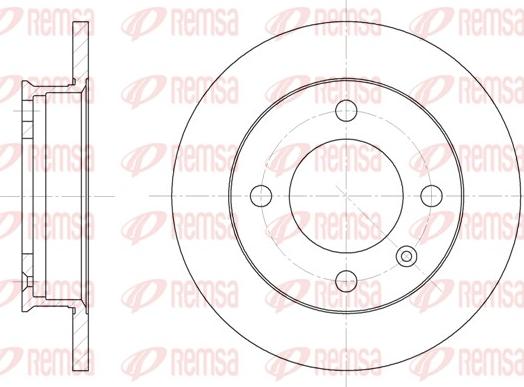 Remsa 6019.00 - Bremžu diski autospares.lv