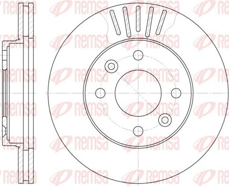 Remsa 6080.10 - Bremžu diski autospares.lv