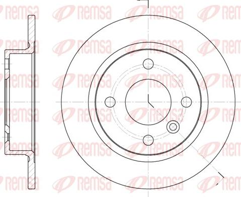 Remsa 6032.00 - Bremžu diski autospares.lv