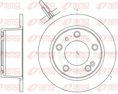 Remsa 6020.00 - Bremžu diski autospares.lv