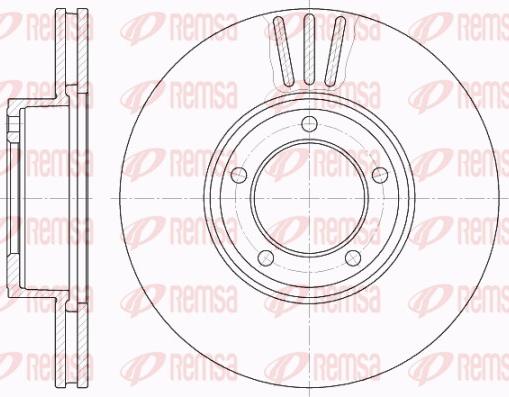 Remsa 61962.10 - Bremžu diski www.autospares.lv