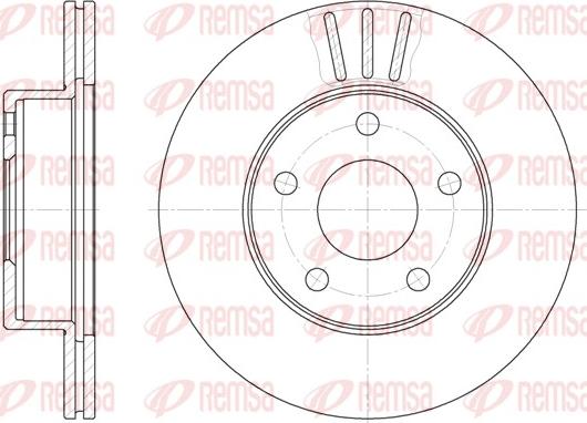 Remsa 61932.10 - Brake Disc www.autospares.lv