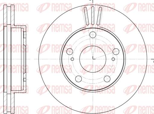 Remsa 61976.10 - Bremžu diski autospares.lv