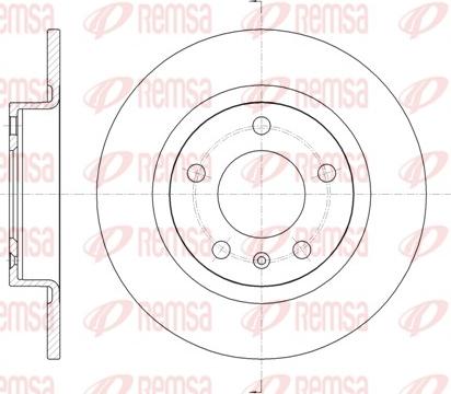 Remsa 61469.00 - Bremžu diski www.autospares.lv