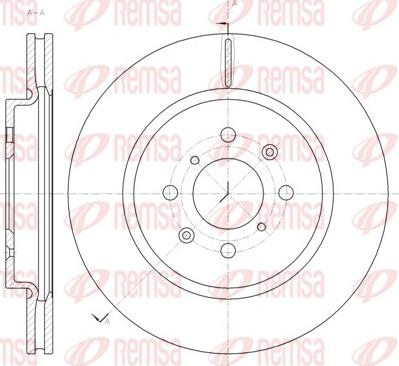 Remsa 61482.10 - Bremžu diski autospares.lv