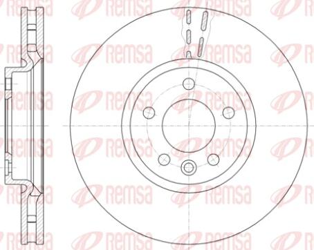 Remsa 61420.10 - Bremžu diski www.autospares.lv