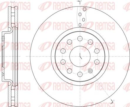 Remsa 61479.10 - Bremžu diski autospares.lv