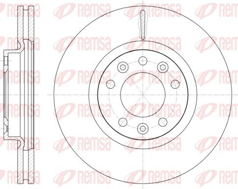 Remsa 61471.10 - Bremžu diski autospares.lv