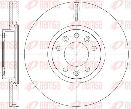 Remsa 61472.10 - Bremžu diski autospares.lv