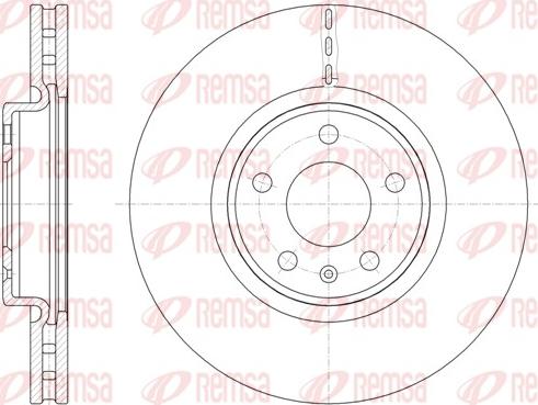 Remsa 61543.10 - Bremžu diski autospares.lv