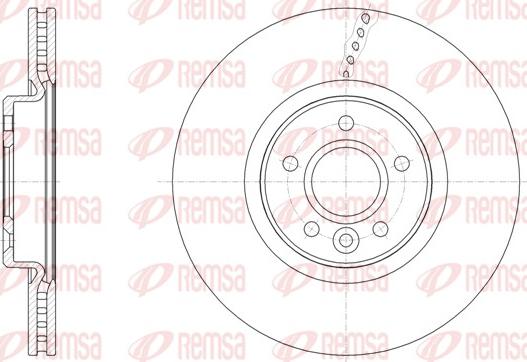 Remsa 61542.10 - Bremžu diski autospares.lv