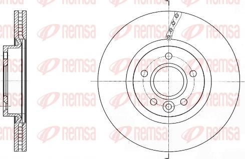 Remsa 61589.10 - Bremžu diski autospares.lv