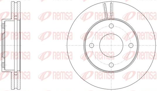 Remsa 61532.10 - Bremžu diski autospares.lv