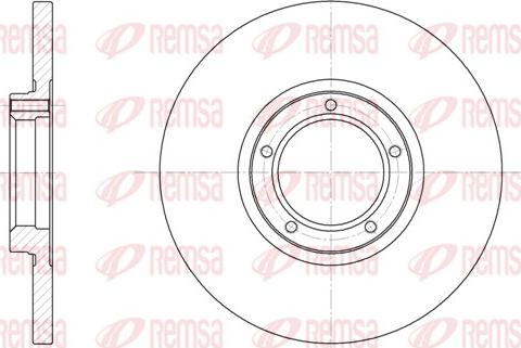 Remsa 6163.00 - Bremžu diski autospares.lv