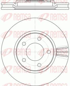 Remsa 61047.10 - Bremžu diski autospares.lv