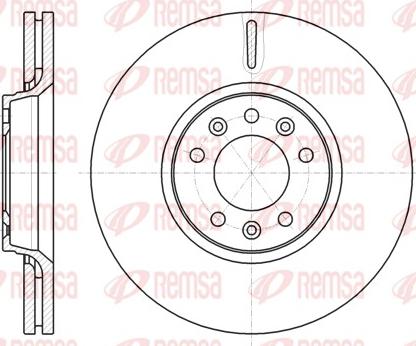 Remsa 61054.10 - Bremžu diski autospares.lv