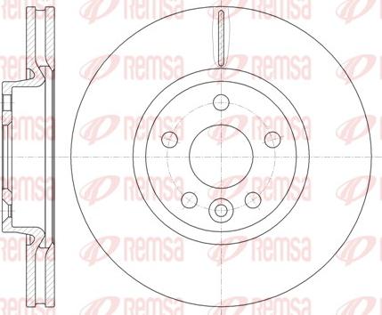 Remsa 61019.10 - Bremžu diski autospares.lv