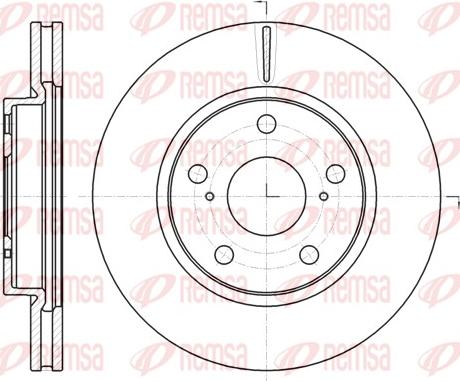 Remsa 61077.10 - Bremžu diski autospares.lv