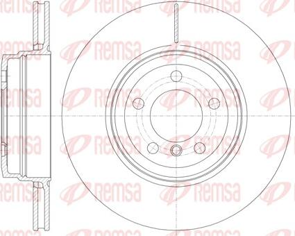 Remsa 61141.10 - Bremžu diski www.autospares.lv