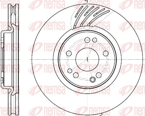 Remsa 61152.10 - Bremžu diski www.autospares.lv