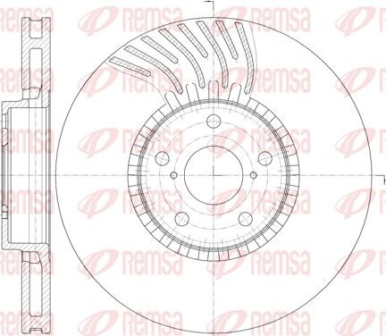 Remsa 61179.10 - Bremžu diski www.autospares.lv