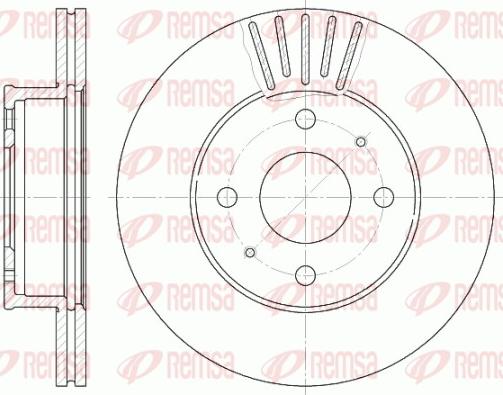 Remsa 61178.10 - Bremžu diski autospares.lv