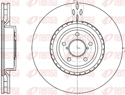 Remsa 61341.10 - Bremžu diski autospares.lv