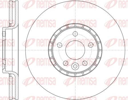 Remsa 61319.10 - Bremžu diski www.autospares.lv