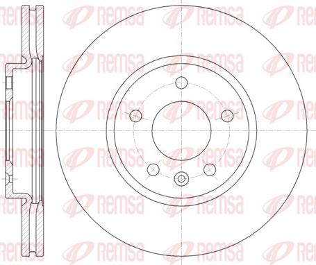 Remsa 61314.10 - Bremžu diski www.autospares.lv