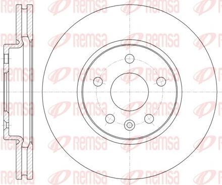 Remsa 61313.10 - Bremžu diski www.autospares.lv