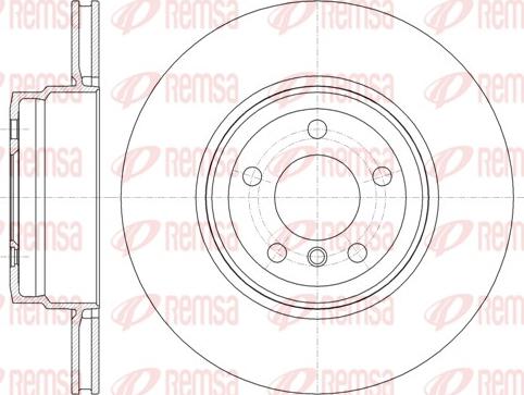 Remsa 61337.10 - Bremžu diski www.autospares.lv