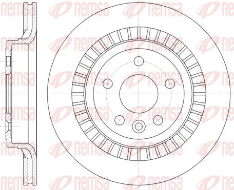 Remsa 61320.10 - Bremžu diski www.autospares.lv