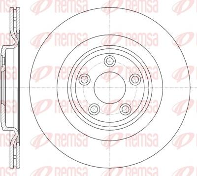 Remsa 61375.10 - Bremžu diski www.autospares.lv