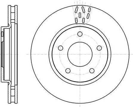 Ruville BFR111910 - Bremžu diski www.autospares.lv