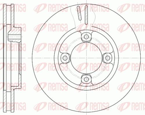 Remsa 61248.10 - Bremžu diski autospares.lv