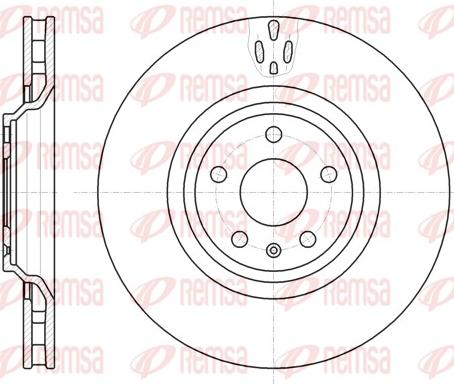 Remsa 61213.10 - Bremžu diski www.autospares.lv