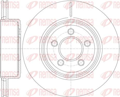 Remsa 61270.10 - Bremžu diski www.autospares.lv