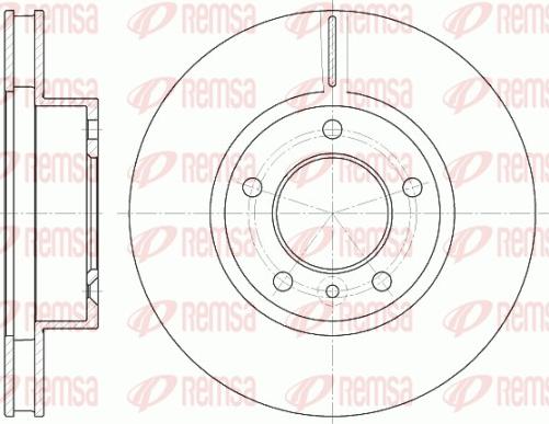 Remsa 6802.10 - Bremžu diski www.autospares.lv