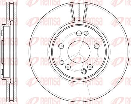 Ferodo DDF268-1 - Bremžu diski www.autospares.lv